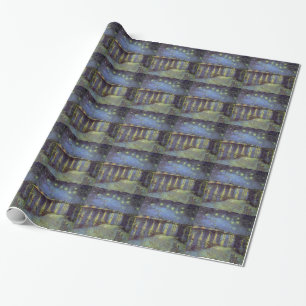 Van Gogh's Starry Night Painting Presentpapper