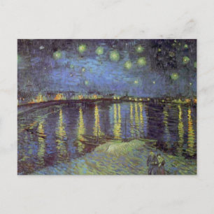 Van Gogh's Starry Night Painting Vykort