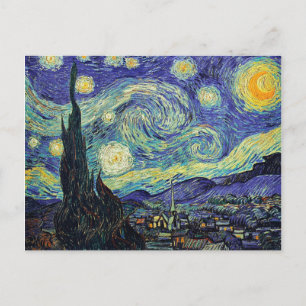 Van gogh's STARRY NIGHT Vykort