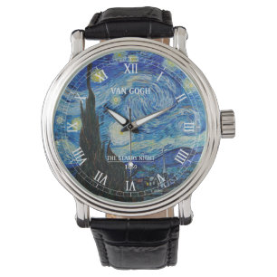 Van Gogh's Starry Night Watch Armbandsur