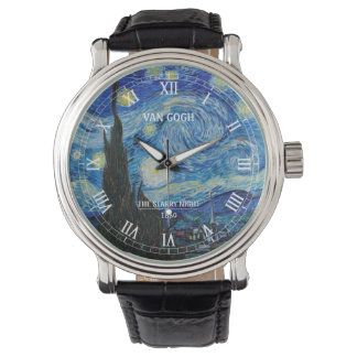 Van Gogh's Starry Night Watch Armbandsur