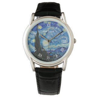 Van Gogh's Starry Night Watch Armbandsur