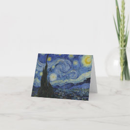 Van Gogh's Starry Night: Whirlwind of Dreams Anteckningskort