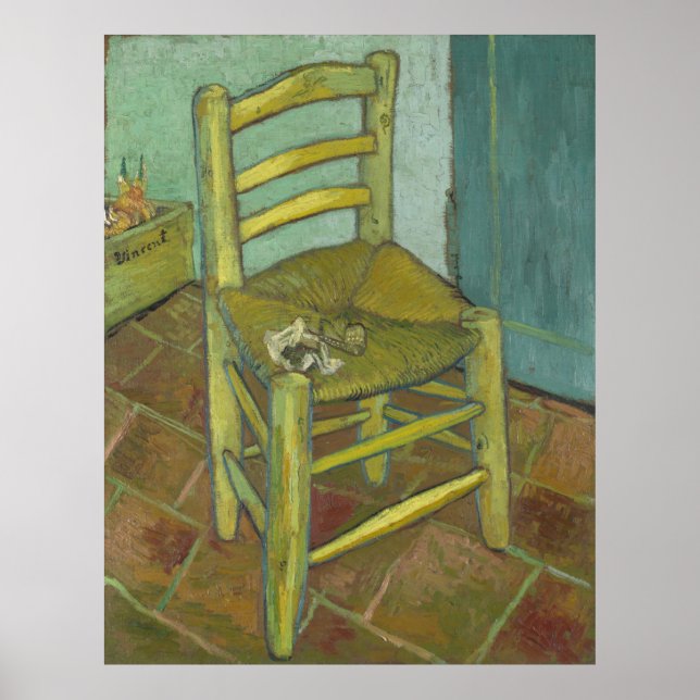 Van Goghs stol Poster (Framsidan)