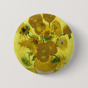 Van Gogh's Sunblommor Knapp