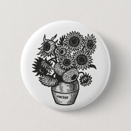 Van Gogh's Sunblommor Knapp