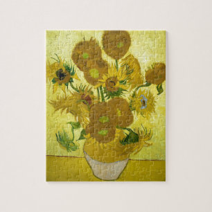 Van gogh's Sunblommor Pussel