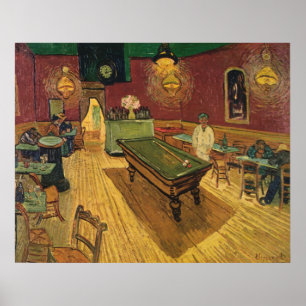 Van Gogh's The Nght Café (Le Café de unit) 1888 Poster