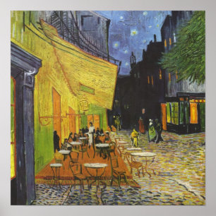 Van Gough om Glossed Canvas Poster