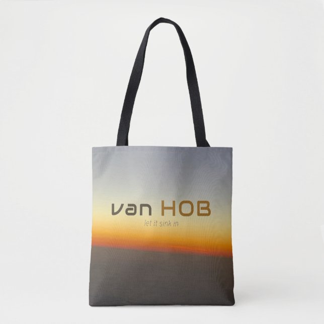 van HOB , Tasche , Horn Fan, let it sink in  Tygkasse (Framsida)