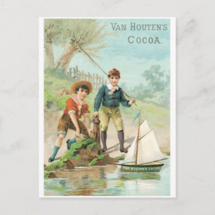 Van Houtens Cocoa Vykort