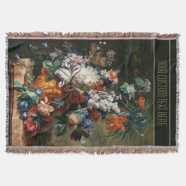 Van Huysum's Bouquet of Flowers anpassningsbar fil Mysfilt (Framsidan)