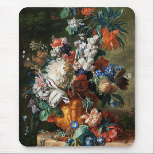 Van Huysum's Bouquet of Flowers mousepad Musmatta
