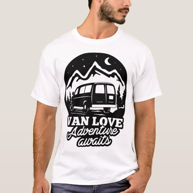 Van Kärlek black T Shirt (Framsida)