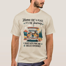 Van Life Adventure Paws  T-Shirt