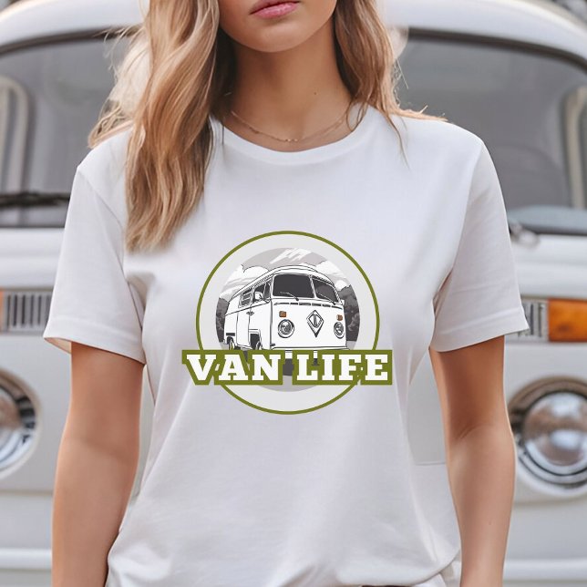 Van Life-arméns grönt T Shirt (Skapare uppladdad)