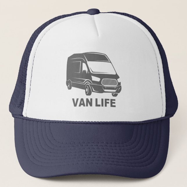 VAN LIFE Nomad Äventyr Travel Camping Lifestyle Keps (Framsida)