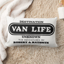 "Van Life" Personlig Lumbalpåse Lumbarkudde