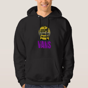 Van Life Sol Surfer Girl Vanlife är bara en flicka Hoodie