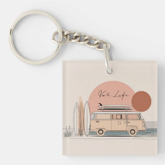 Van Life Surf Van – Retro Strand Camper Estetik (Framsidan)
