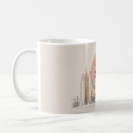 Van Life Surf Van – Retro Strand Camper Estetik Kaffemugg