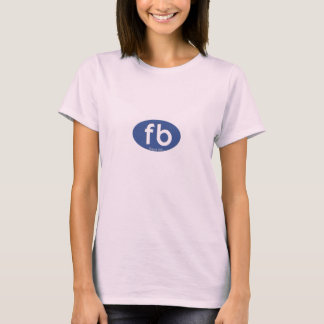 Vän mig på den Facebook babyen - docka T-shirt