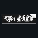 Van namn på resekampanj ord play van gogh go bildekal<br><div class="desc">Bumper Sticker designad för bilkamerorna och deras konstnärliga anpassade skåpbilar... underbart sätt att jaga 70 grader! Kreativ ord spelar van gogh ~ van go.. Med alternativet "anpassa" kan du ändra bakgrunden till färg och färg i teckensnittet så att det blandas perfekt med din skåpbil!!! *** Tack för att du stannar...</div>