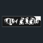 Van namn på resekampanj ord play van gogh go bildekal<br><div class="desc">Bumper Sticker designad för bilkamerorna och deras konstnärliga anpassade skåpbilar... underbart sätt att jaga 70 grader! Kreativ ord spelar van gogh ~ van go.. Med alternativet "anpassa" kan du ändra bakgrunden till färg och färg i teckensnittet så att det blandas perfekt med din skåpbil!!! *** Tack för att du stannar...</div>