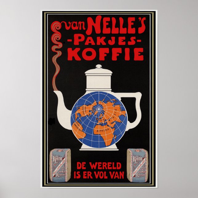 Van Nelles kaffePoster Poster (Framsidan)