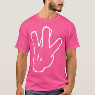 Vän på västra sidan, vit t shirt