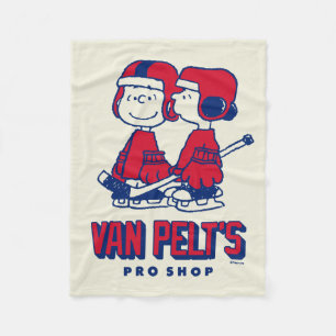 Van Pelts Hockey Klubb Pro Shop Mönster Fleecefilt