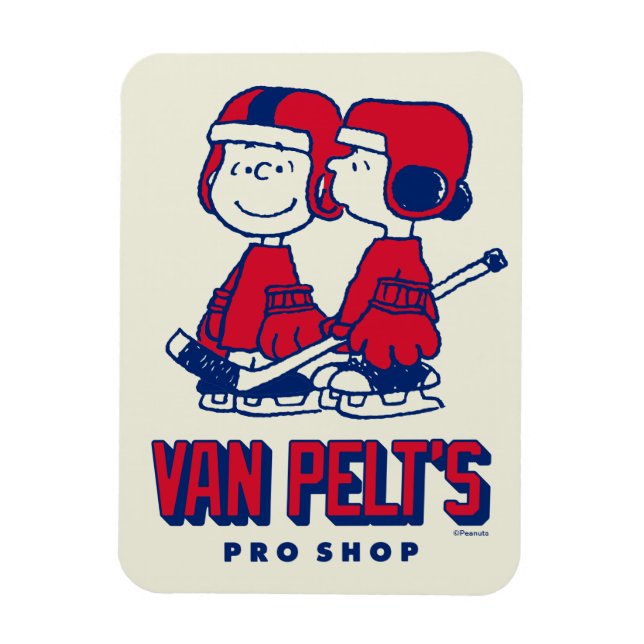 Van Pelts Hockey Klubb Pro Shop Mönster Magnet (Vertikal)