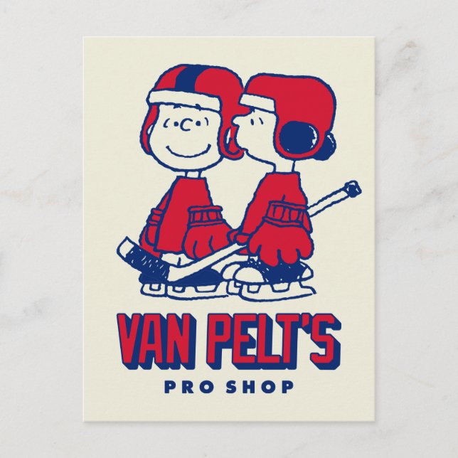 Van Pelts Hockey Klubb Pro Shop Vykort (Framsida)