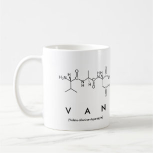 Van peptide namn mugg