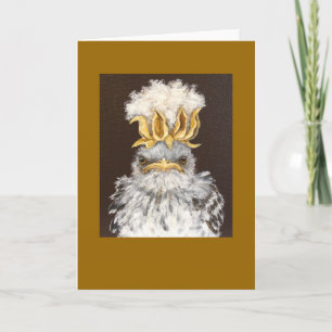 Van the ornery baby mockingbird card kort