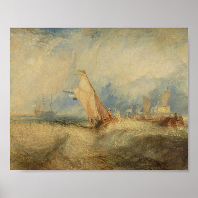 Van Tromp... ... och vill be hans mästare 1844 Poster (Framsidan)