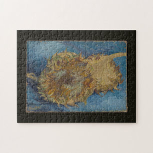 Van Vogh SunblommFine Art Painting Pussel