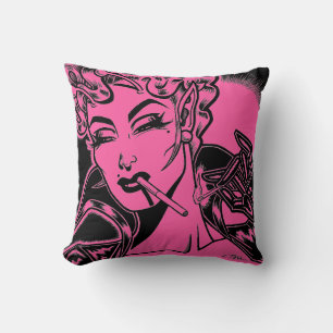 Vana DeVinyl™/Bad Girl Dekorativ kudde