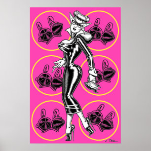 Vana DeVinyl™/Bizarre Fashions Affisch