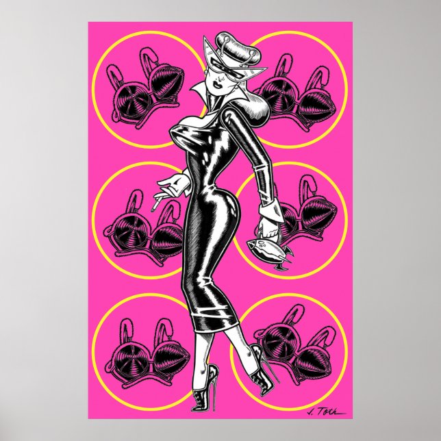 Vana DeVinyl™/Bizarre Fashions Poster (Framsidan)