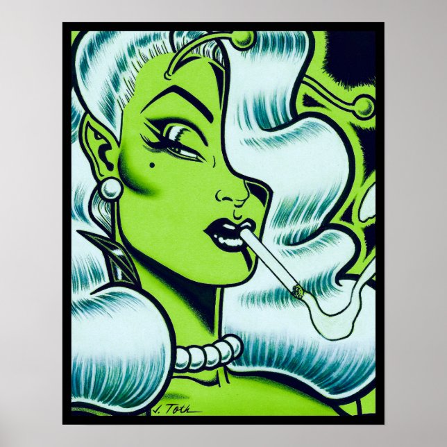 Vana DeVinyl™/CloseUp Poster (Framsidan)