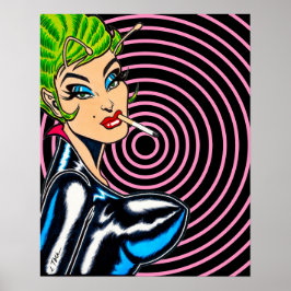 Vana DeVinyl™/Cosmic Swirl Affisch