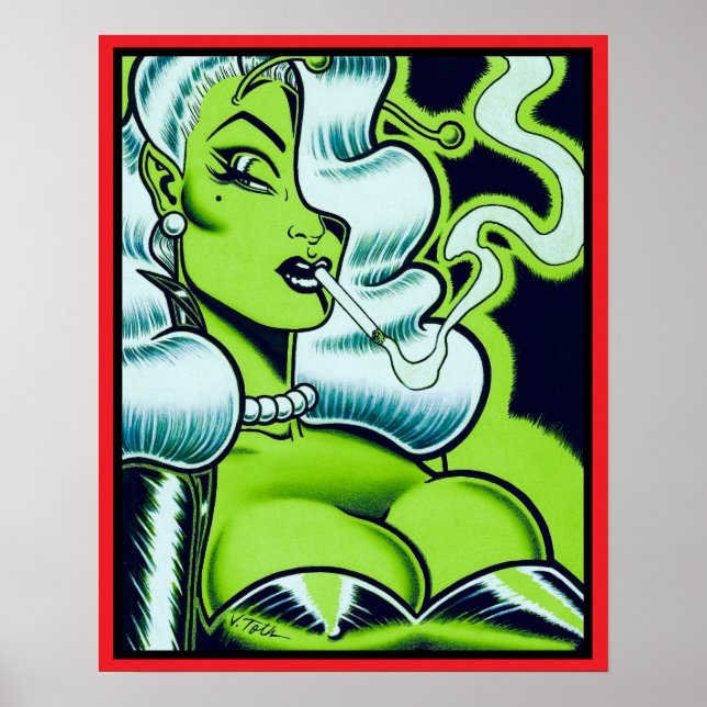 Vana DeVinyl™/Dangerous Dame Poster (Framsidan)