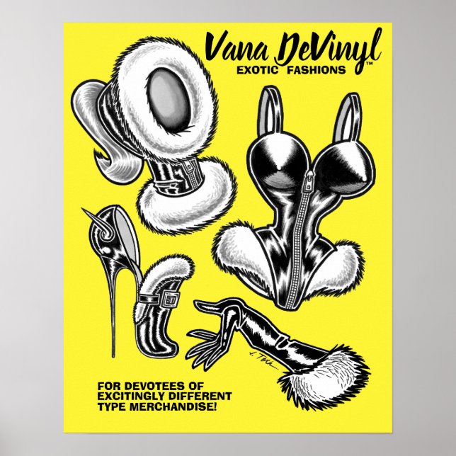 Vana DeVinyl™/Exotiska moder Poster (Framsidan)
