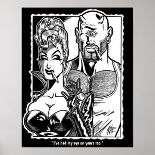 Vana DeVinyl™/Eyebollar Poster