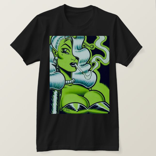 Vana DeVinyl™/Farlig Dam T Shirt (Design framsida)