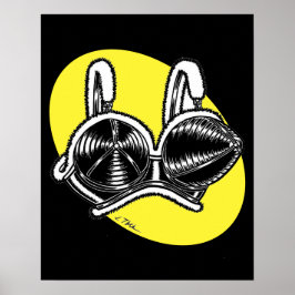 Vana DeVinyl™/Fun-Fur kantad, Bullet Bh Poster