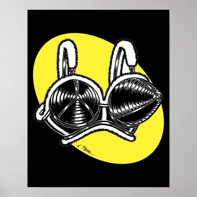 Vana DeVinyl™/Fun-Fur kantad, Bullet Bh Poster (Framsidan)