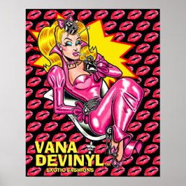 Vana DeVinyl™/Gummiklädning Poster