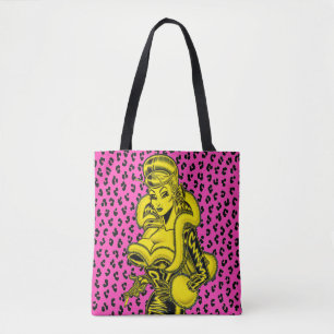 Vana DeVinyl™/Leopard Print Tygkasse